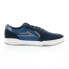 Фото #1 товара Lakai Atlantic MS2220082B00 Mens Blue Suede Skate Inspired Sneakers Shoes 8.5