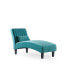 Фото #3 товара Newport Channel Tufted Chaise Lounge