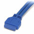 Фото #1 товара USB-кабель Startech USB3SPNLAFHD IDC USB A Синий