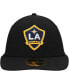 Men's Black LA Galaxy Primary Logo Low Profile 59FIFTY Fitted Hat