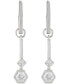 ფოტო #1 პროდუქტის Kieran Small Hoop Drop Earrings