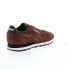 Фото #8 товара Reebok Classic Leather Mens Brown Suede Lace Up Lifestyle Sneakers Shoes