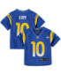 ფოტო #1 პროდუქტის Toddler Girls and Boys Cooper Kupp Royal Los Angeles Rams Game Jersey