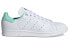 Фото #3 товара adidas originals StanSmith 复古 休闲 低帮 板鞋 女款 绿白色 / Кроссовки Adidas originals StanSmith G27908