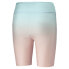 Фото #4 товара Puma Gloaming Gradient Short Leggings Womens Blue Casual Athletic Bottoms 845842