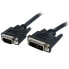 StarTech.com 5m DVI to VGA Display Monitor Cable M/M - DVI to VGA (15 Pin) - 2 m - DVI-A - VGA (D-Sub) - Nickel - Black - Male/Male