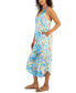 Women's Floral-Print Flowy Cover-Up Jumper