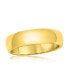 Stainless Steel Polished Ring - Gold Plated