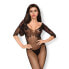 Фото #1 товара Bodystocking mit floralem Muster