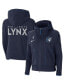 Фото #2 товара Women's Navy Minnesota Lynx Full-Zip Knit Jacket