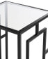 Фото #4 товара 15.75" Town Square Metal End Table with Shelf